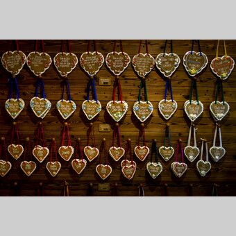 Lebkuchenherzen von Lebkuchen Pirker | © STG | Tom Lamm