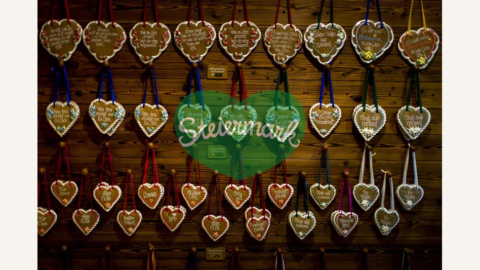 Lebkuchenherzen von Lebkuchen Pirker | © STG | Tom Lamm