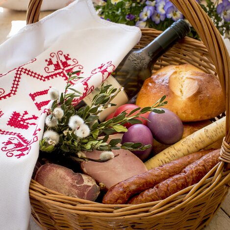 A traditional Easter basket | © Steiermark Tourismus | Tom Lamm