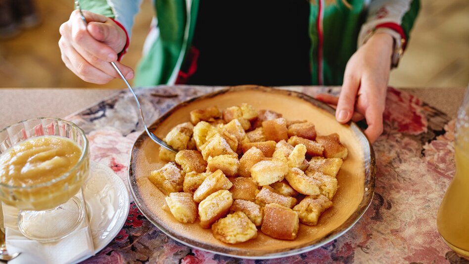 Kaiserschmarrn with applesauce - mmmhhh ;) | © Erzberg Leoben | Michael Königshofer