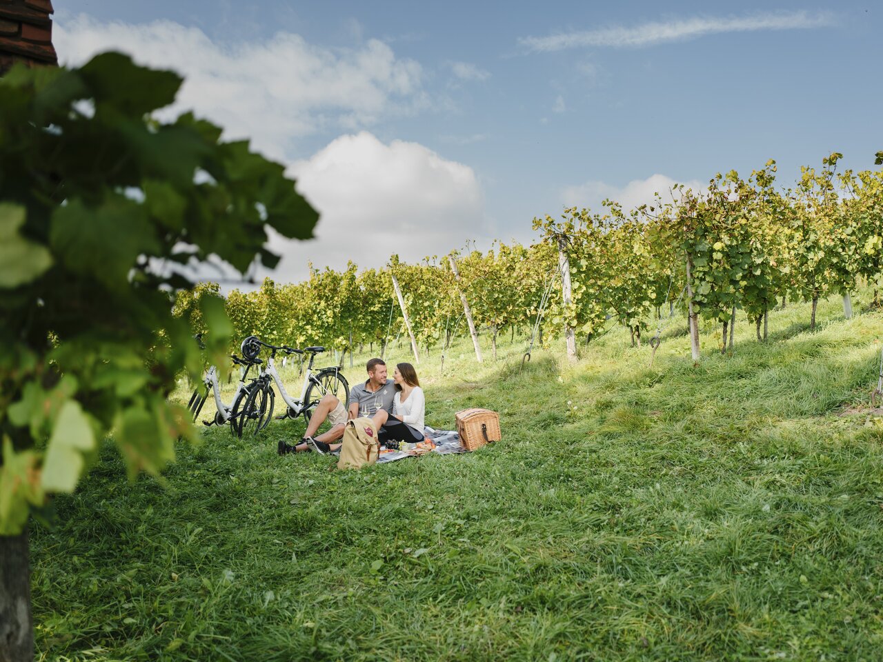 Bicycle picnic at St. Ruprecht an der Raab | © Oststeiermark Tourismus | Die Mosbacher's