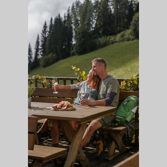 Einkehr am Bründlweg | © STG | Elena Egger