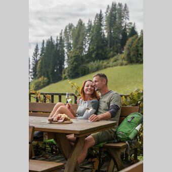 Stop off at the Bründlweg | © STG | Elena Egger