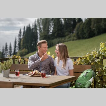 Einkehr am Bründlweg | © STG | Elena Egger