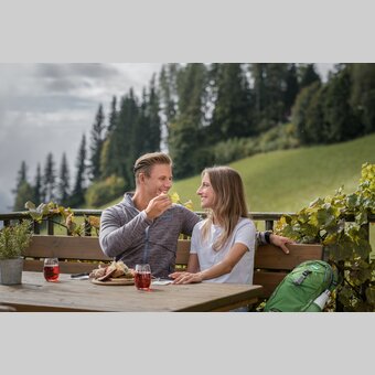 Einkehr am Bründlweg | © STG | Elena Egger