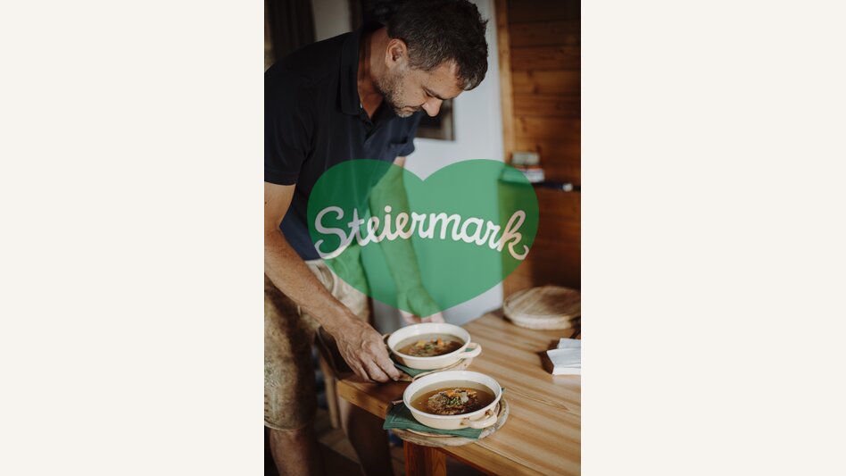 Kaspressknödel auf der Grundbauerhütte, Kleinveitschalm/Brunnalm | © STG | nicoleseiser.at