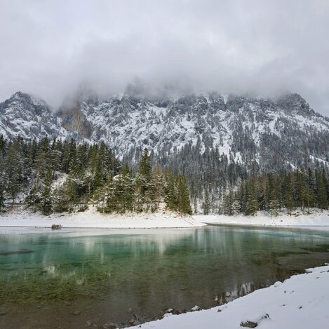 Grüner See im Schnee  | © STG | Michael Weberberger