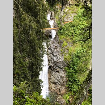 Günster Wassserfall im Bergsteigerdorf Krakau | © STG | Martina Traisch