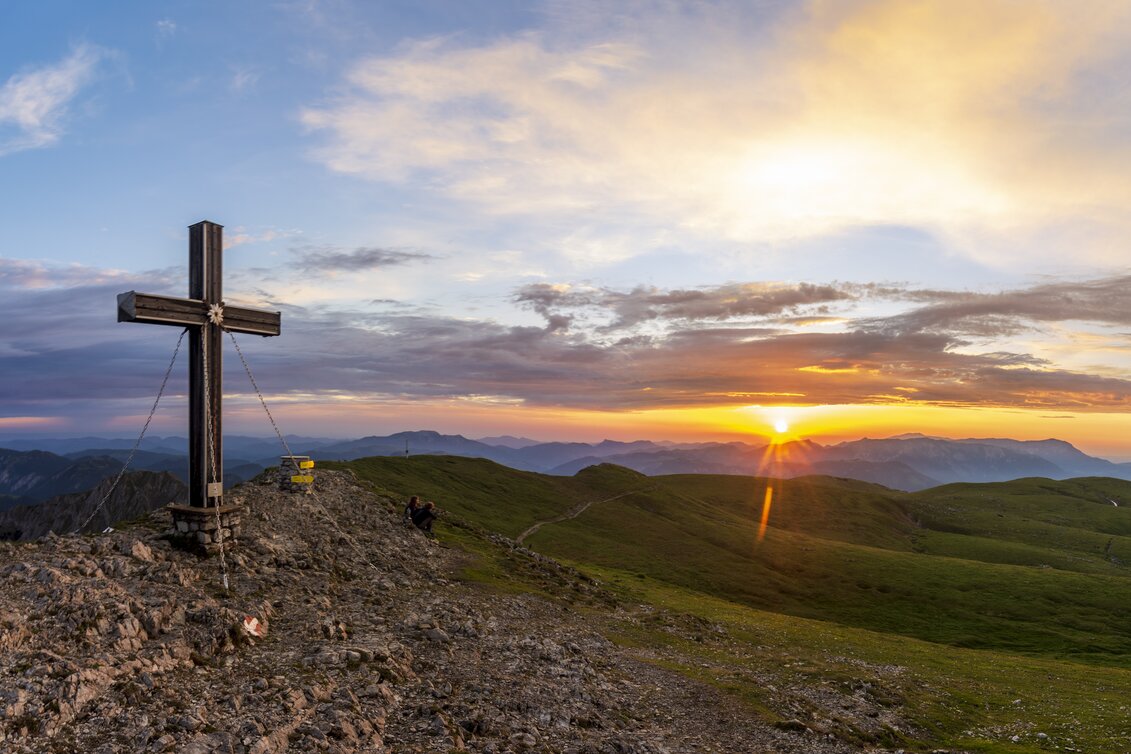 Gipfelkreuz auf der Hohen Veitsch | © STG | Volker Preusser