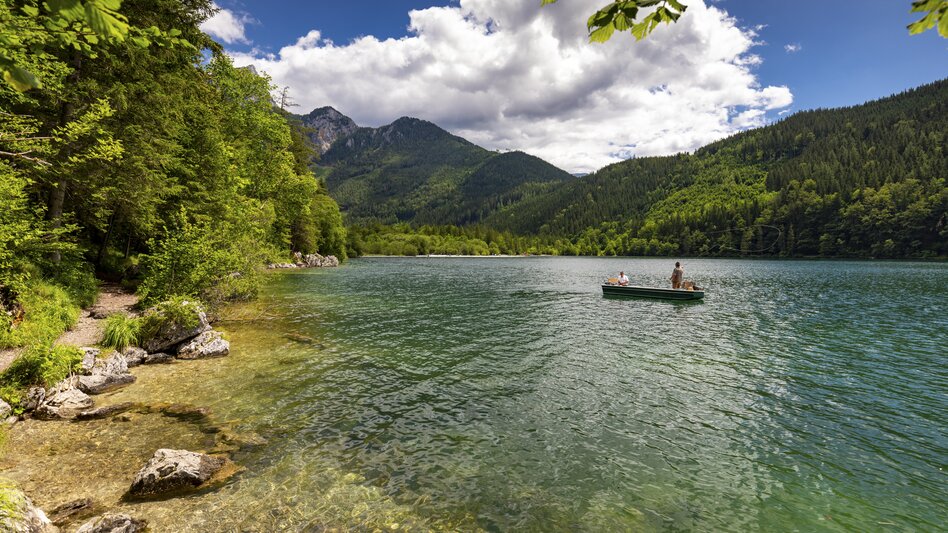 Leopoldsteinersee lake at Eisenerz | © Steiermark Tourismus | Harry Schiffer