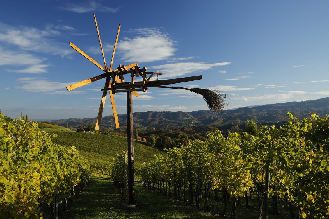 Klapotetz, das Wahrzeichen des steirischen Weinlandes  | © STG | Herbert Raffalt