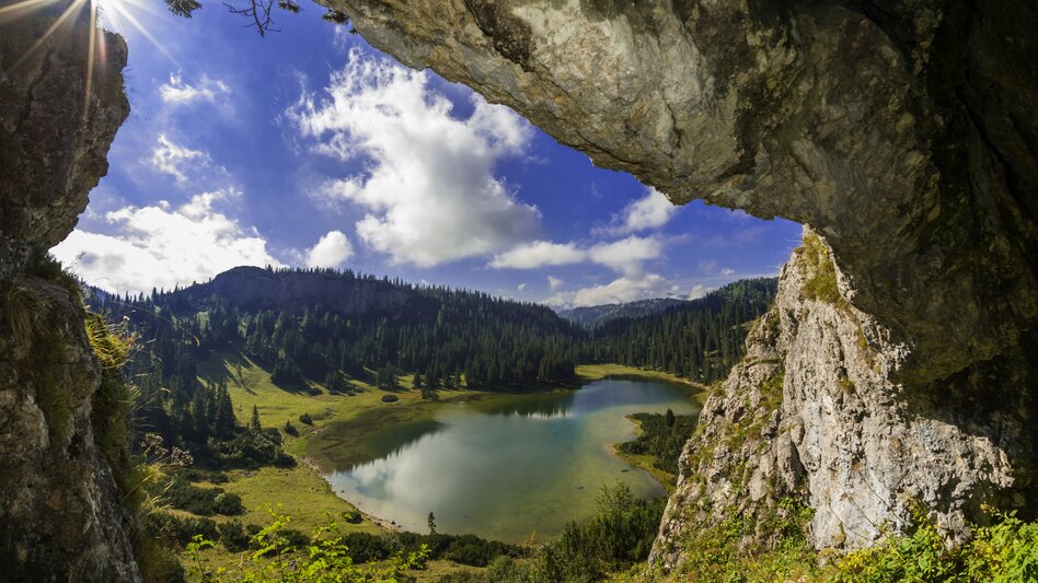 Sackwiesensee lake in the Hochschwab area | © Steiermark Tourismus | Michael Weberberger