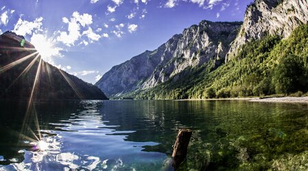 Leopoldsteinersee bei Eisenerz | © STG | Michael Weberberger
