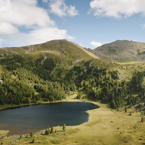Winterleitensee am Fuße des Zirbitzkogel | © Erlebnisregion Murtal | Michael Königshofer