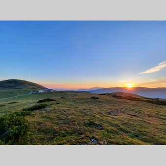 Morgenstimmung auf der Schneealm bei der Lurgbauerhütte | © STG | Eva Unterhuber