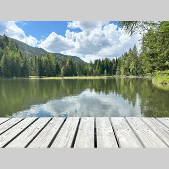 Schattensee im Bergsteigerdorf Krakau | © STG | Günther Steininger