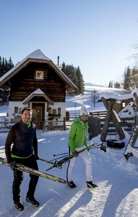 Cross-country skiers in Ramsau am Dachstein | © Steiermark Tourismus | Tom Lamm
