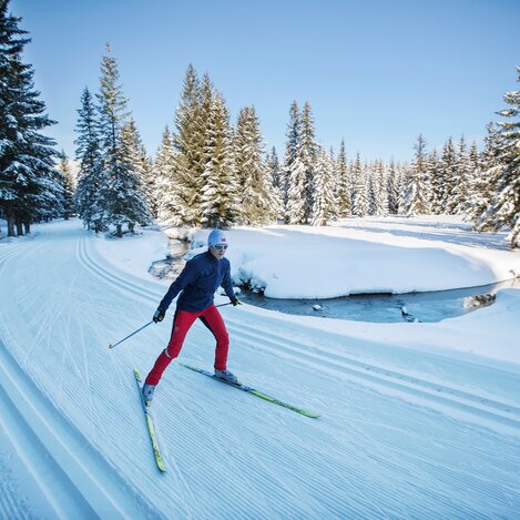 Langlaufen im Naturpark Almenland | © TV Oststeiermark | Harald Eisenberger