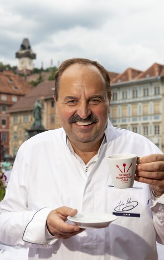 Johann Lafer, culinary ambassador of Styria | © Steiermark Tourismus | Harry Schiffer