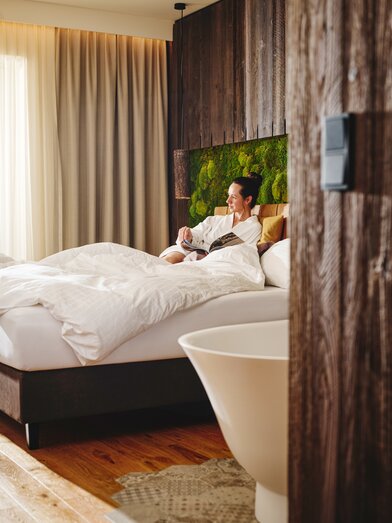 It's cosy in bed ;) | © Oststeiermark | Michael Königshofer