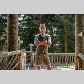 Karl Wenzel, "Vater" des Bründlweges | © STG | Elena Egger