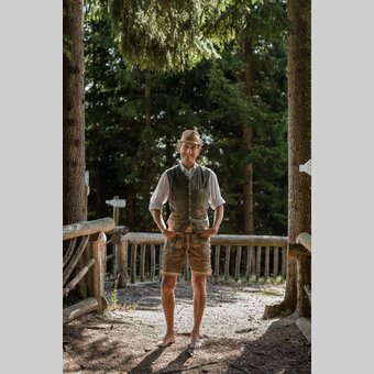 Karl Wenzel, "Vater" des Bründlweges | © STG | Elena Egger