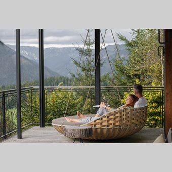 Urlaub in einem Vogelhaus am Pogusch | © STG | Elena Egger