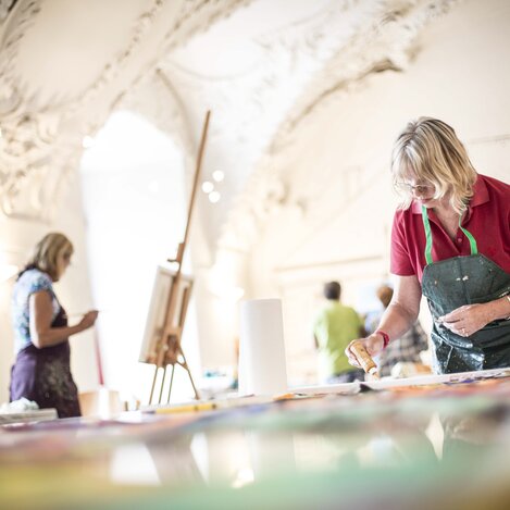 Styrian Summer Art im Schloss Pöllau, Malkurs | © Styrian Summer Art | Susanne Hassler