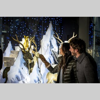 Weihnachtseinkäufe im Traditionskaufhaus Kastner & Öhler in der Grazer Altstadt  | © STG | Tom Lamm