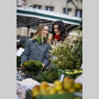 Kaiser-Josef-Markt in der Adventszeit, Graz | © STG | Tom Lamm