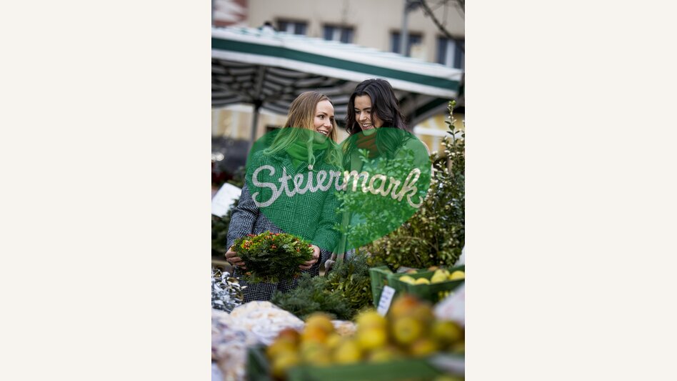 Kaiser-Josef-Markt in der Adventszeit, Graz | © STG | Tom Lamm