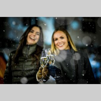 Silvester in Graz, vor dem Rathaus am Hauptplatz | © STG | Tom Lamm