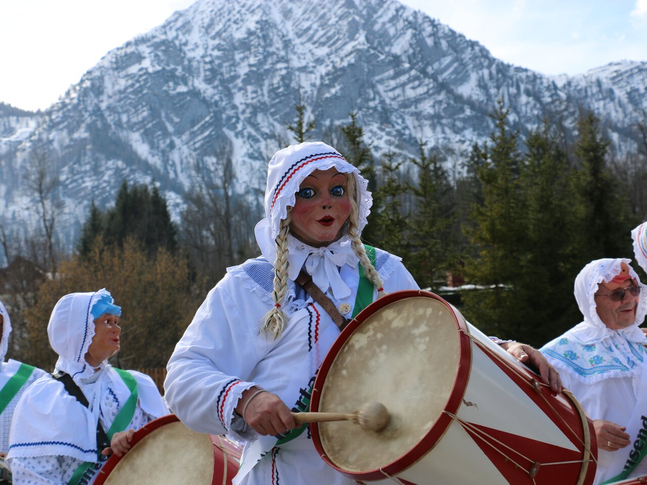 Trommelweiber at the Ausseer carnival | © Ausseerland Salzkammergut | Siegfried Zink