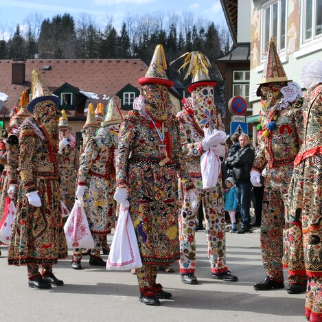 Flinserln beim Ausseer Fasching | © Ausseerland Salzkammergut | Siegfried Zink