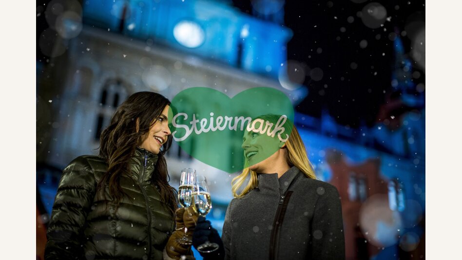 Silvester in Graz, vor dem Rathaus am Hauptplatz | © STG | Tom Lamm