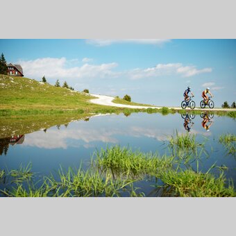 Biker am Grazer Schöckl | © bikeCULTure Bernd Gruber | bernd gruber