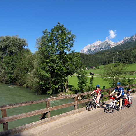 Familienradeln im Ennstal | © STG | Arjan Kruik