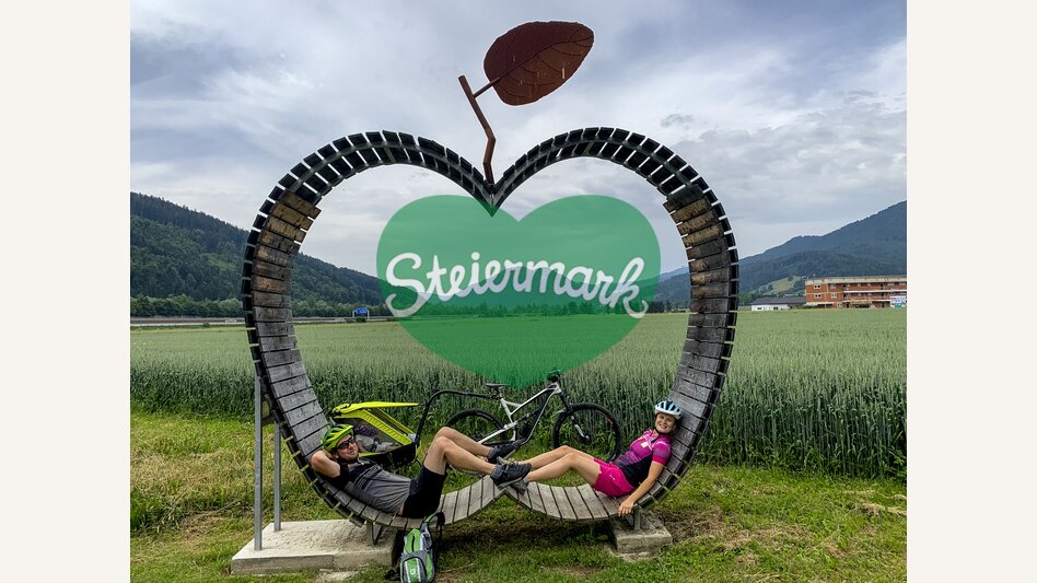 Apfelbankerl am Murradweg | © STG | Klein