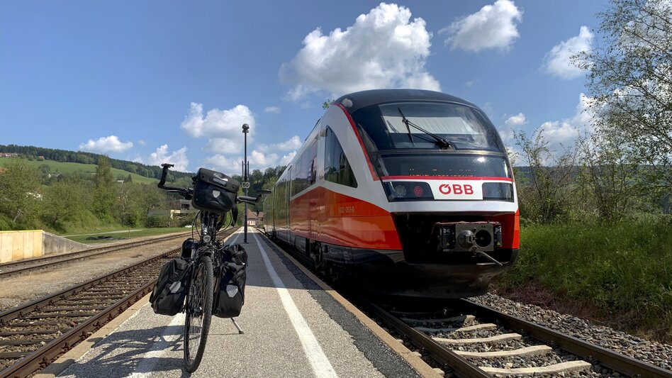 Cycling & rail as an ideal combination | © Steiermark Tourismus | Martin Kubanek