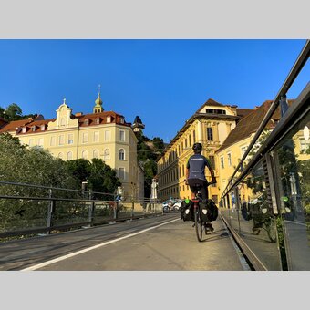 In Graz am Mursteg | © STG | Martin Kubanek