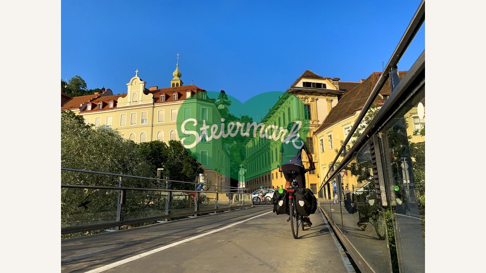 In Graz am Mursteg | © STG | Martin Kubanek