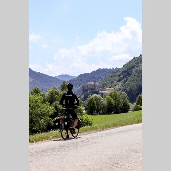 Bei Frohnleiten mit Blick auf Burg Rabenstein | © STG | Martin Kubanek