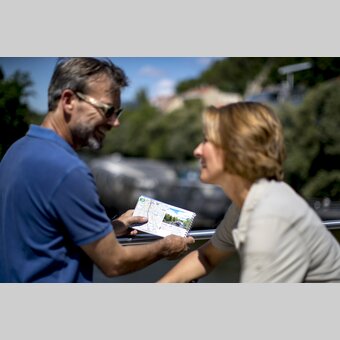 Radfahrer am Murradweg | © STG | Tom Lamm