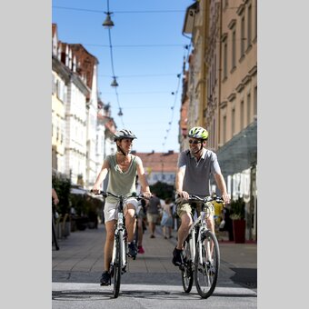 Radfahren in Graz | © STG | Tom Lamm