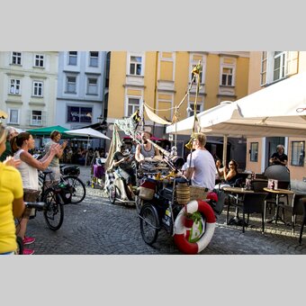 In Graz am Franziskanerplatz | © STG | Tom Lamm
