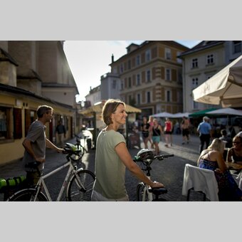 In Graz am Franziskanerplatz | © STG | Tom Lamm