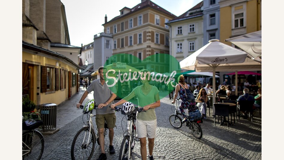 In Graz am Franziskanerplatz | © STG | Tom Lamm