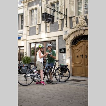 In Graz in der Schmiedgasse | © STG | Tom Lamm