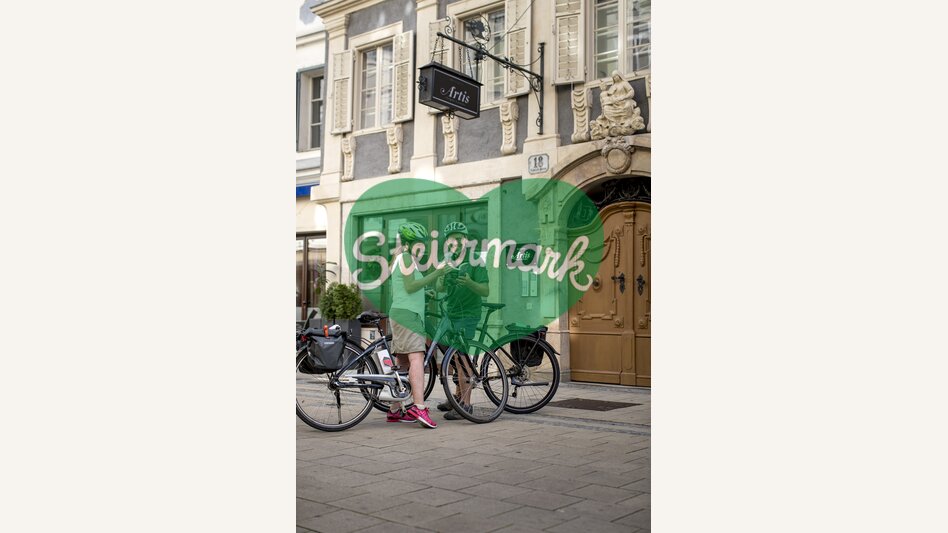 In Graz in der Schmiedgasse | © STG | Tom Lamm