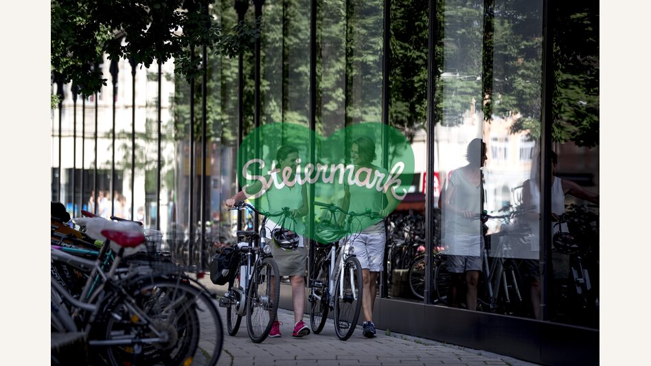 Radfahrer in der Stubenberggasse in Graz | © STG | Tom Lamm